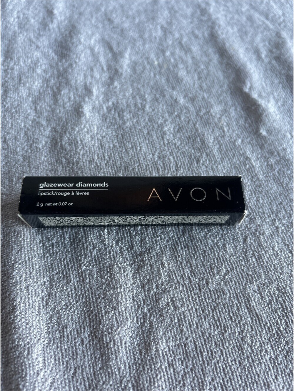 Avon glaze wear diamonds lipstick  “wine with shine”